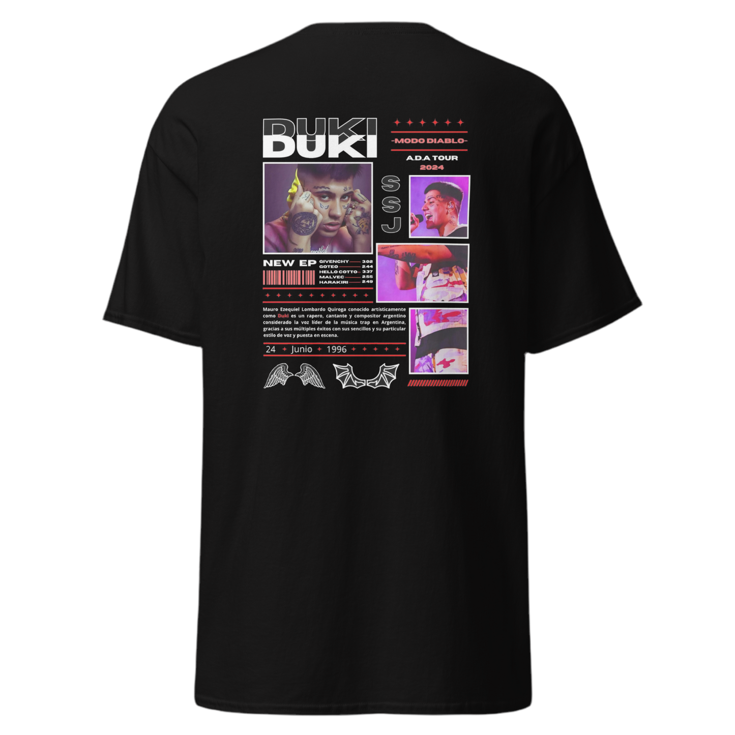 Camiseta Duki diseño N3