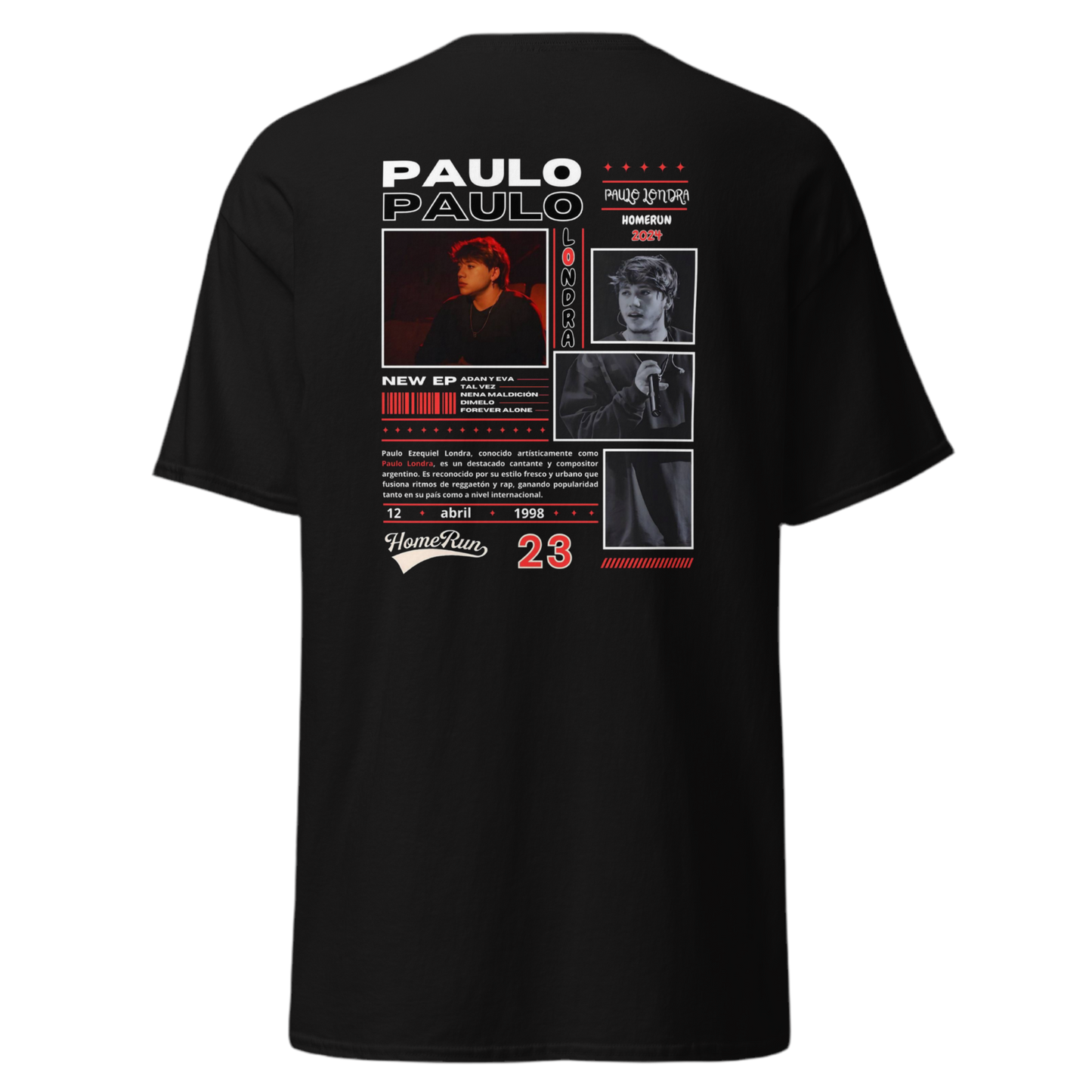 Camiseta Paulo Londra